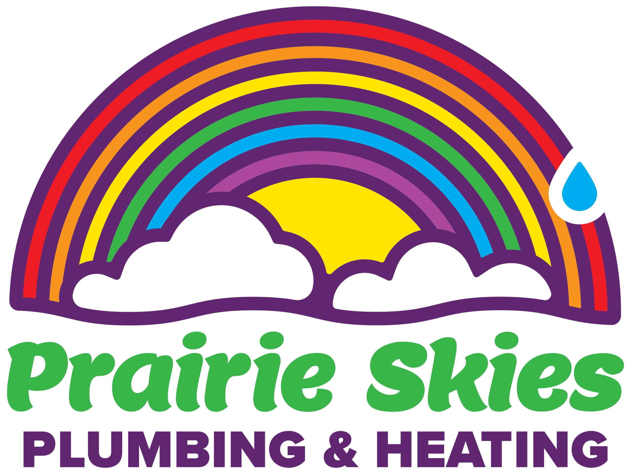 Prairie Skies Plumbing Colour Logo
