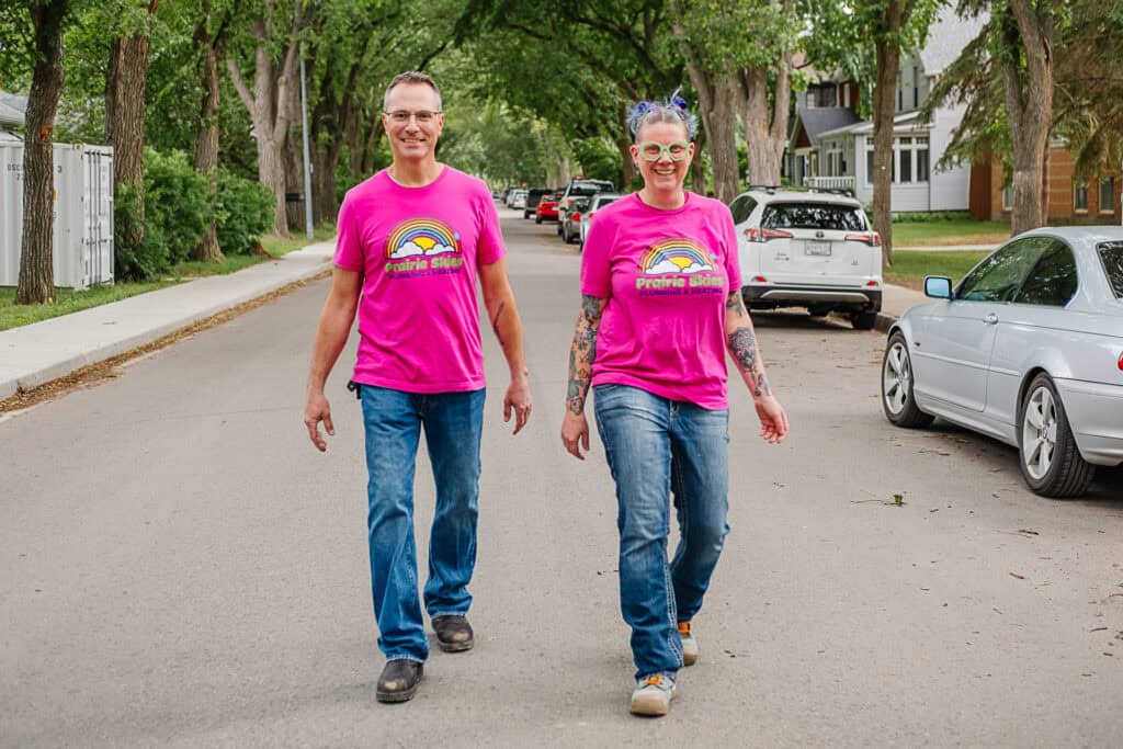 Angie & Ben, Prairie Skies Plumbing